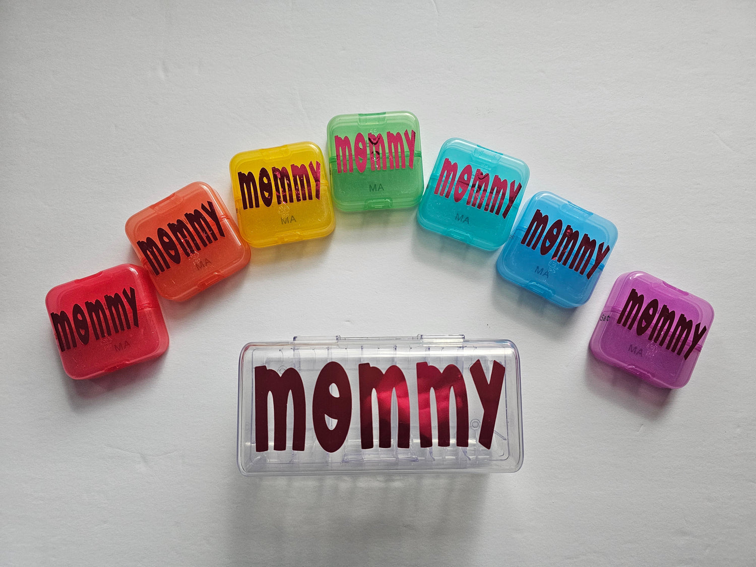Customized Weekly Pill Organizer