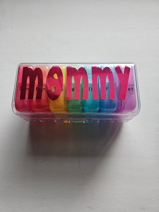 Customized Weekly Pill Organizer