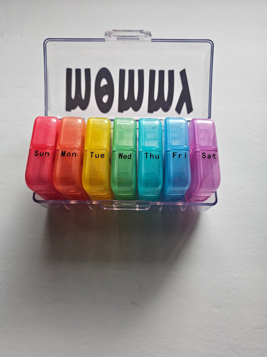 Customized Weekly Pill Organizer