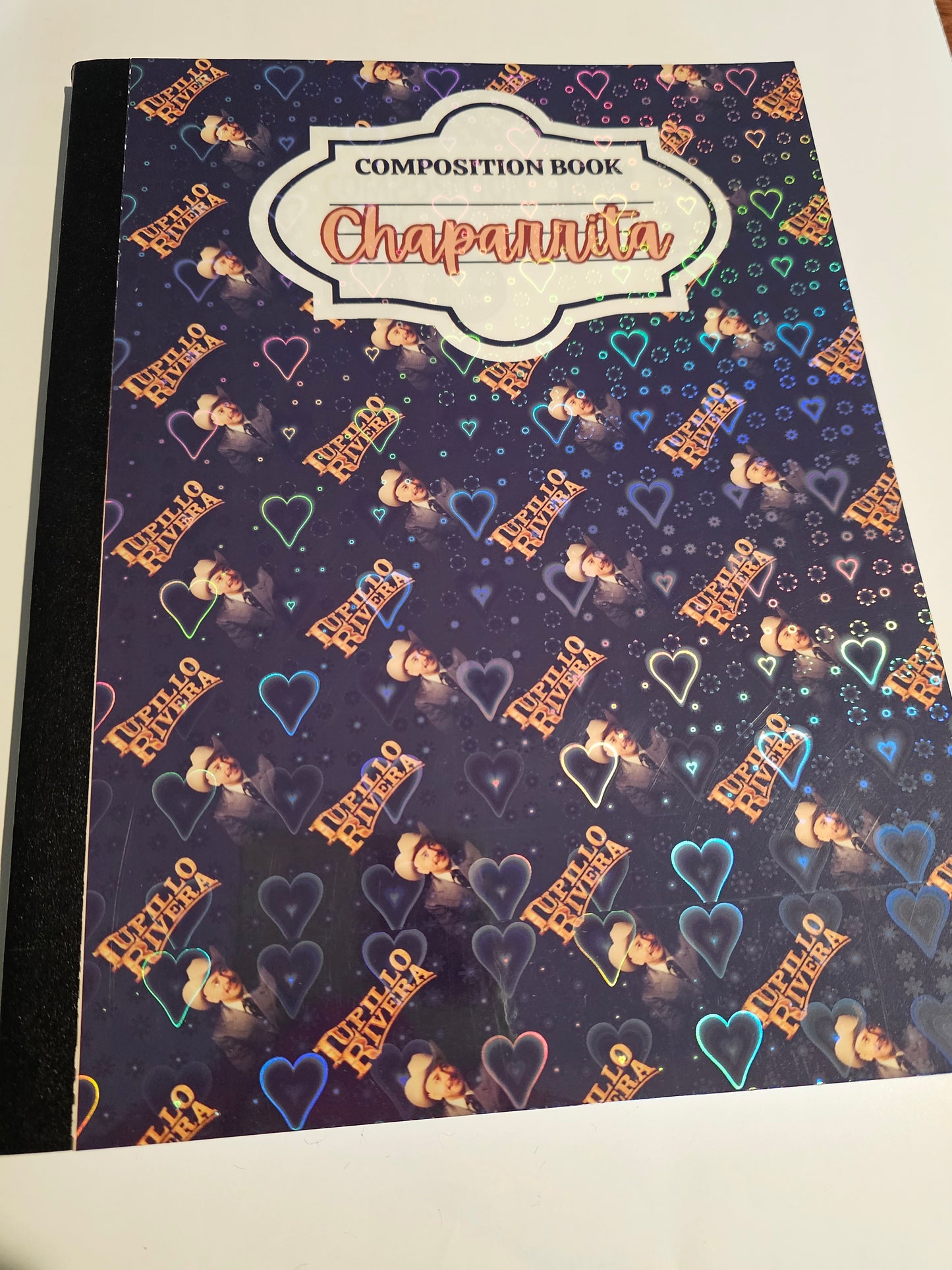 Custom Composition Notebook Singer